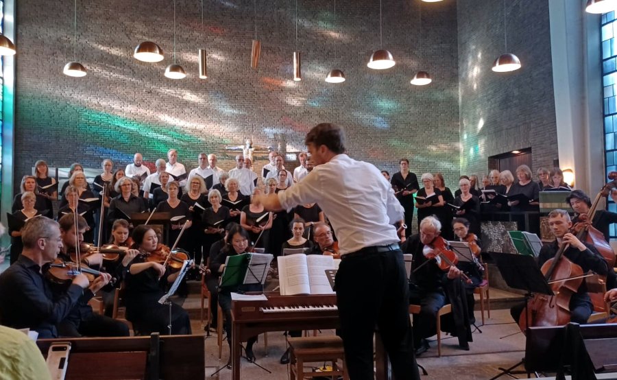 Orchesterkonzert in Winterhude im Juni 2024
